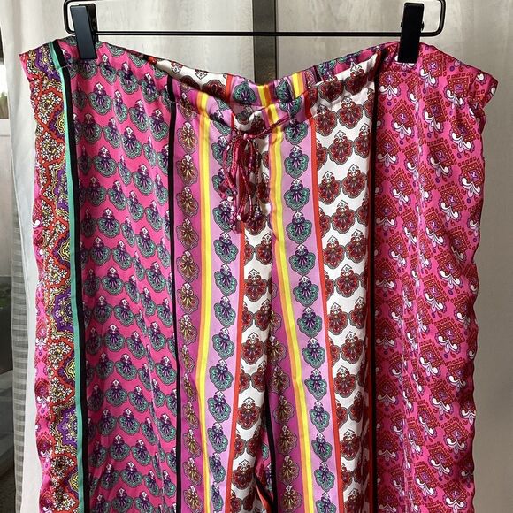 Josie Natori Boho Silky Drawstring Pajama Bottoms Pants Women’s XL - Picture 4 of 6